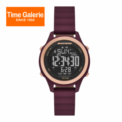 Skechers Slip-ins: Fairhaven SR6348 Women 38mm Digital Watch